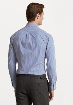 Koszula niebieska w białe paski Polo Ralph Lauren S