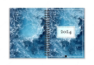 Kalendarz 2024 planer organizer dzienny MORZE