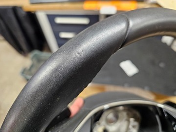 SKODA OCTAVIA IV КОЖАНЫЙ РУЛЕВЫЙ РУЛЕВЫЙ 5E3419093AT