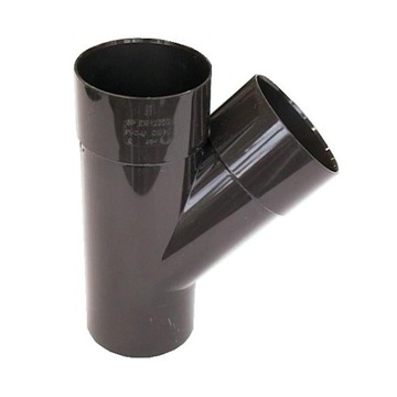 SCALA PLASTICS Тройник 45 TG 80 коричневый