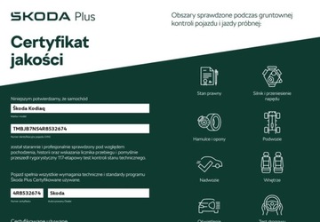 Skoda Kodiaq I SUV Facelifting 1.5 TSI 150KM 2024 Skoda Kodiaq Style Pakiet Comfort, ACC, Matrix, Virtual Cockpit, Kamera,, zdjęcie 4