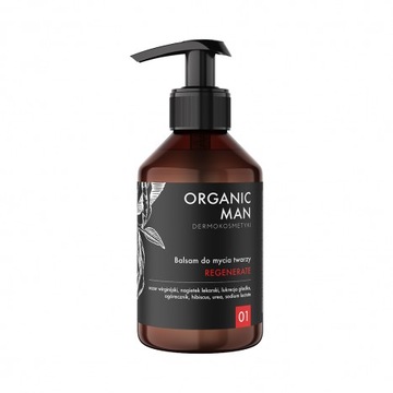 Balsam do mycia twarzy regenerujący Organic Man