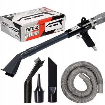 ВОЗДУШНЫЙ ПЫЛЕСОС YATO +4 НАСАДКИ YT-09990 С НАСАДКАМИ