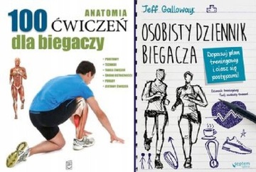 Osobisty dziennik biegacza+ Anatomia 100 ćwiczeń