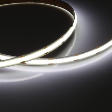 COB LED STRIP 480L/M COLD 6000K 9W/m 12V DC / 1 МЕТР НЕПРЕРЫВНЫЙ СВЕТ