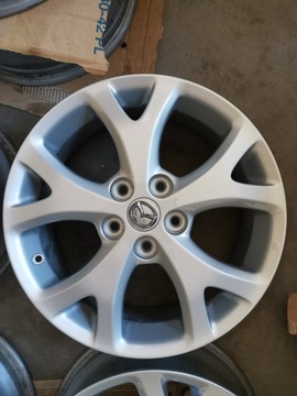 4× DISK HLINÍK MAZDA 3 5 6 6.5" X 17" 5X114.3 ET 52,5