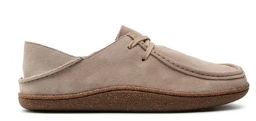 CLARKS MĘSKIE PÓŁBUTY BEŻOWE SKÓRZANE 41 S7F