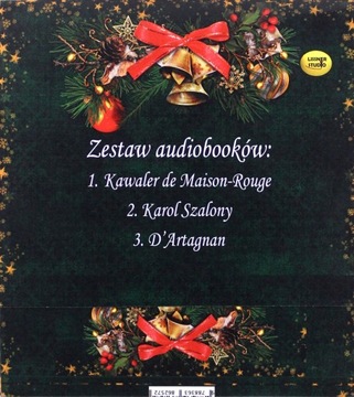 АЛЕКСАНДР ДЮМА ОТЕЦ РЕКОМЕНДУЕТ. НАБОР ИЗ 3 КНИГ НА CD MP3 - АЛЕКСАНДР ДУМ