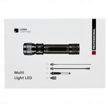 АККУМУЛЯТОРНЫЙ ФОНАРЬ USB-ИНСПЕКЦИОННАЯ ЛАМПА НА 4 КОНЦА 385LM 2 АККУМУЛЯТОРА