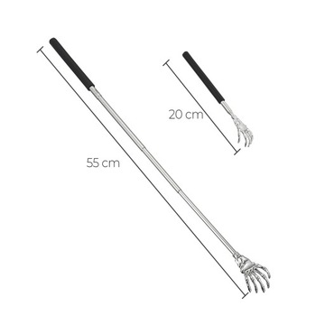 DRAPACZKA TELESKOPOWA DO PLECÓW SKŁADANA DRAPAK