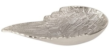 PATERA SKRZYDŁO ANIOŁA SREBRNY 26 CM