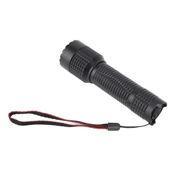 Светодиодный УФ-фонарик черного цвета с длиной волны 365 нм и мини-фильтром для обнаружения УФ-излучения