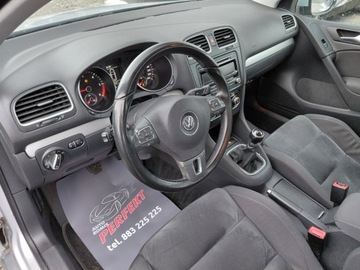 Volkswagen Golf VI Hatchback 5d 1.6 TDI-CR DPF BlueMotion 105KM 2011 Volkswagen Golf Klimatronik Podgrzewane fotele 2xPDC Sensor Alu 1.6 Diesel, zdjęcie 8