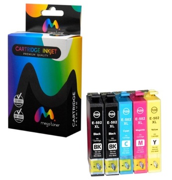 5x TUSZE DO DRUKARKI EPSON T502XL XP5100 XP5105