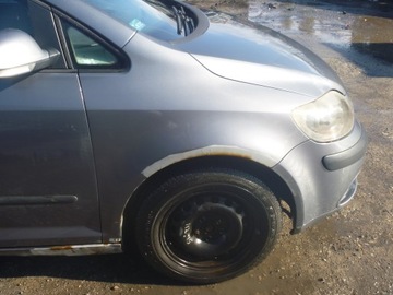 VW GOLF V PLUS BŁOTNIK PRAWY PRZEDNI