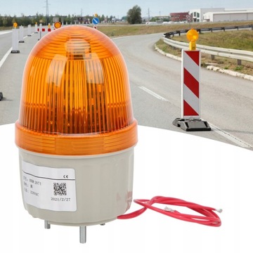 LAMPA ŚWIATŁO OSTRZEGAWCZE KOGUT LED