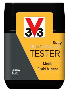 V33 Easy Renowacja Tester Czarny Mat 0,075L