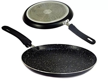 PATELNIA DO NALEŚNIKÓW MARMUROWA 25CM INDUKCJA GAZ