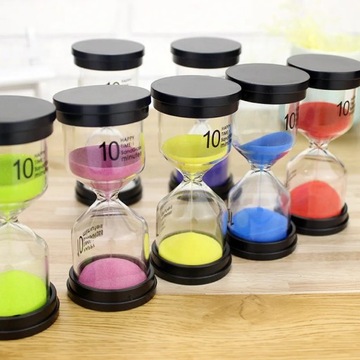 КРЕАТИВНЫЙ НАБОР «ПЕСОЧНЫЕ ЧАСЫ» 1/3/5/10/15/30 ПОДАРОЧНЫЙ НАБОР КРАСОЧНЫЙ 1-30 МИН