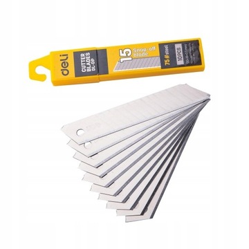 Запасные лезвия Deli Tools EDL-DP092, 9 мм, 10 шт.