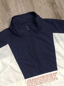 REEBOK Kurtka Anorak Męska Windreaker Half Zip r L