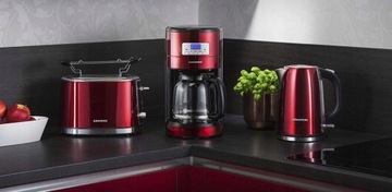 Капельная кофемашина Grundig KM6330 1,8 л красная