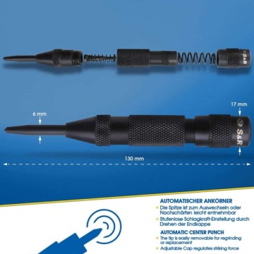 АВТОМАТИЧЕСКИЙ ПЕРФОРАТОР 50-100 П+ЗАПАСНОЙ ШТИФТ