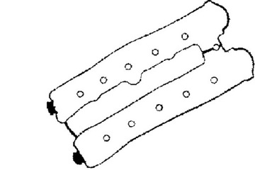 ПРОКЛАДКА КРЫШКИ ASTRA F G H VECTRA B 1.8 2.0 16V