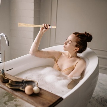 2 бамбуковые профессиональные массажные тележки