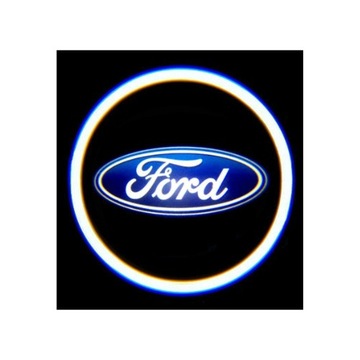 АВТОМОБИЛЬНЫЙ ПРОЕКТОР СВЕТОДИОДНЫЙ ЛОГОТИП FORD Focus Fiesta Kuga Mondeo Puma S-Max + БЕСПЛАТНО