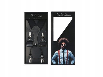 CZARNE SZELKI MĘSKIE DO SPODNI ORGINALNE TOP-GAL!!