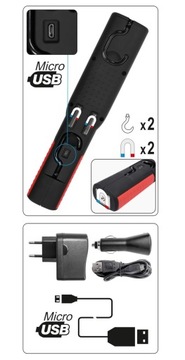 YATO COB Светодиодная лампа для мастерской 3Вт 250лм