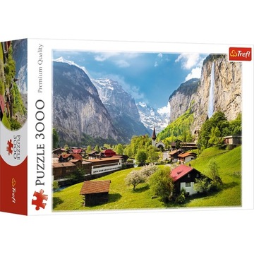 TREFL PUZZLE 3000el Lauterbrunnen