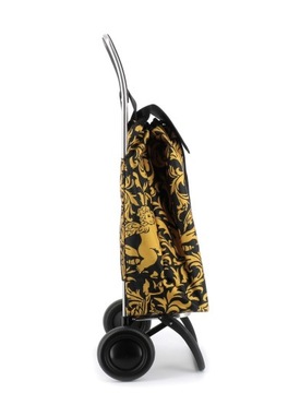 Saquet Gloria 2 43л золотисто-черная тележка для покупок Rolser