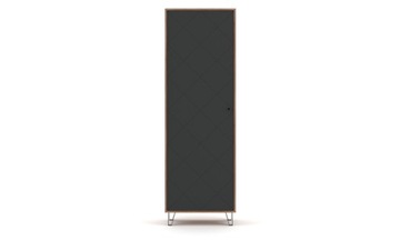 Szafa Bilbao do przedpokoju dąb craft tabaco - grafit 63,4 cm PŁYTA MDF