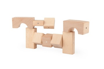 Деревянные магнитные блоки Kooglo Polskie 50 шт.