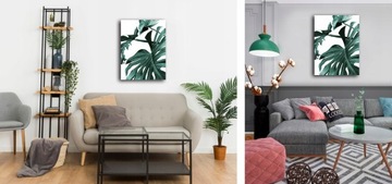LIŚCIE MONSTERA plakat 21x30 cm wydruk obraz #138