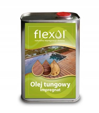 Olej tungowy impregnat do drewna naturalny tung oil