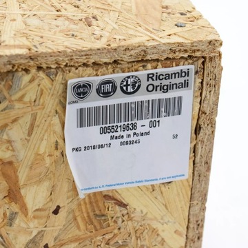 FIAT DOBLO 1.3 E4 KRYT VENTILU 55219638