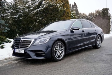 Mercedes Klasa S W222 Limuzyna Facelifting 2.9 350d 286KM 2018 Mercedes-Benz Klasa S Salon PL 1rej. 2020 4Matic Panorama ACC Kamera3, zdjęcie 2