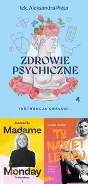 Zdrowie psychiczne PAKIET 3 książek