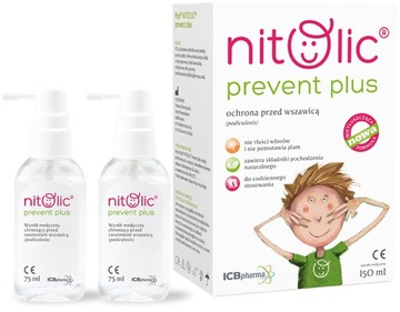 PIPI NITOLIC Prevent Plus wszawica spray 150 ml
