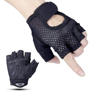 Перчатки тренировочные Bedee, размер L, черные.