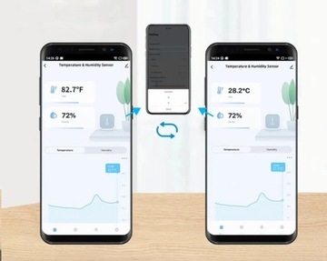 Датчик температуры и влажности с подключением Wi-Fi TH08