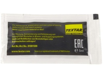 TEXTAR CERA TEC+HYDRA TEC ТОРМОЗНЫЕ СМАЗКИ 5+5МЛ