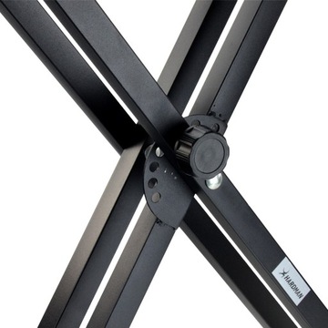 Statyw do keyboardu regulowany 32-97cm stojak pod pianino podwójny Hardman