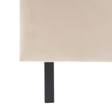 ŁÓŻKO DZIECIĘCE W KOLORZE AKSAMITNEGO BEŻU