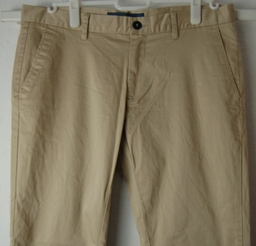 ZARA MAN 42 PAS 90 jak NOWE CHINO SLIM 6T28