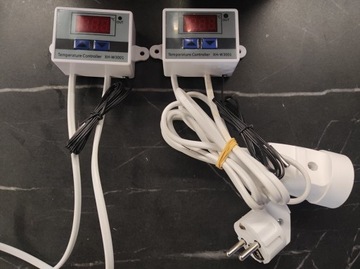 ТЕРМОСТАТ, ТЕРМОРЕГУЛЯТОР, РЕГУЛЯТОР ТЕМПЕРАТУРЫ XH-W3001 РОЗЕТКА + ВИЛКА