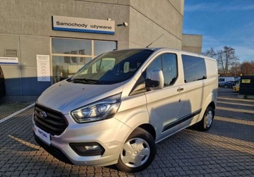 Ford Transit Custom I 2020 Ford Transit Custom 5 OsobowyBrygadowka2.0 EcoBlue 130KMASOSalon PLFaktura, zdjęcie 1